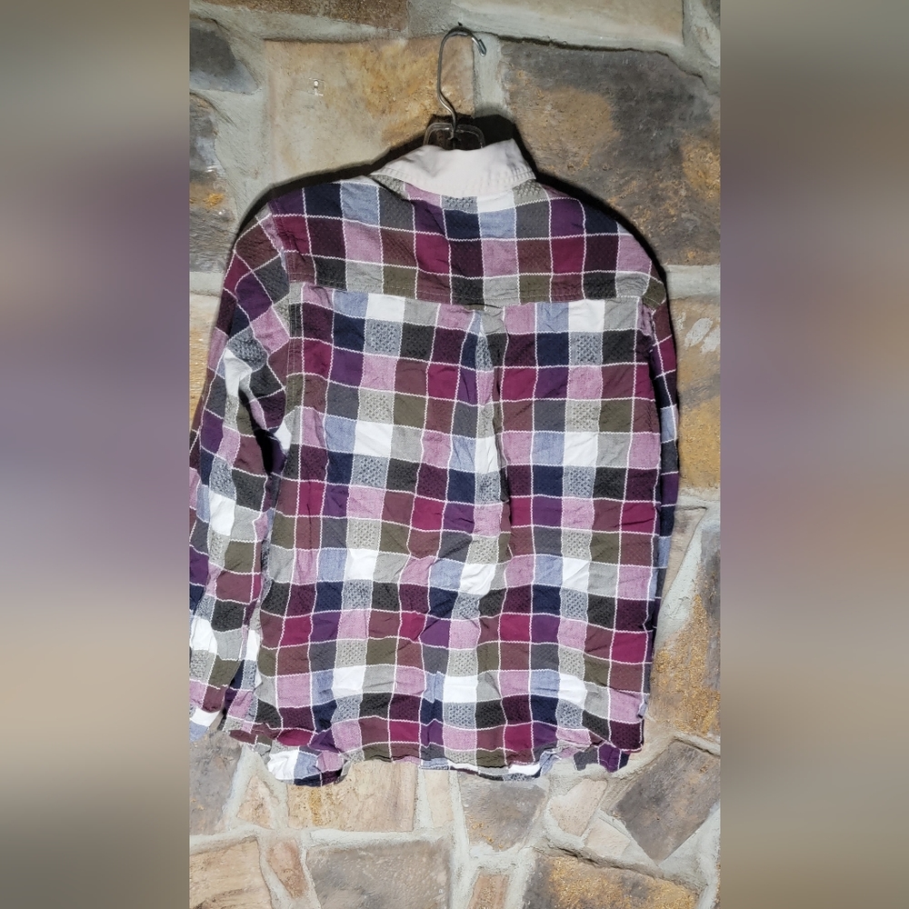 Bobby Brooks Fall Maroon Button Down - image 2